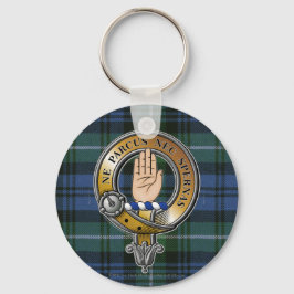 Llavero Lamont Tartan & Badge