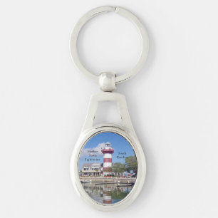 Llavero Lámpara Metalizado del faro de Harbour Town