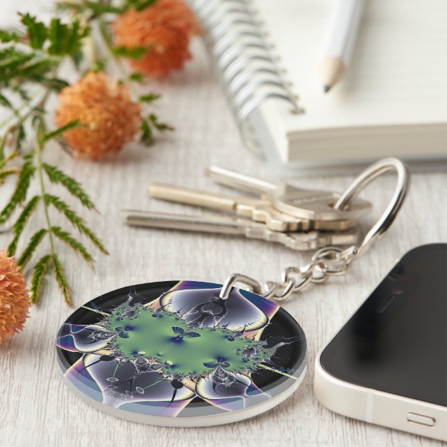 Llavero Lámpara púrpura (Frente Derecha)