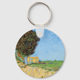 Llavero Lane Near Arles by Vincent van Gogh
