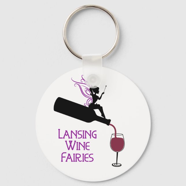 Llavero Lansing Wine Fairies (Anverso)