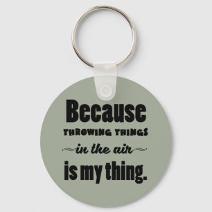 Llavero lanzamiento de peso del lanzamiento de