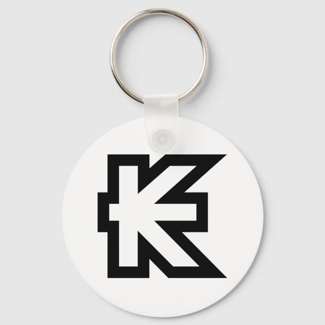 Llavero Laos Kip Lao/Rótulo de Dinero Laotiano (Anverso)