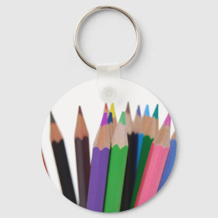Llavero lápices de colores