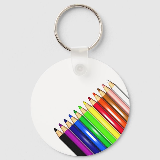 Llavero lápices de colores (Anverso)