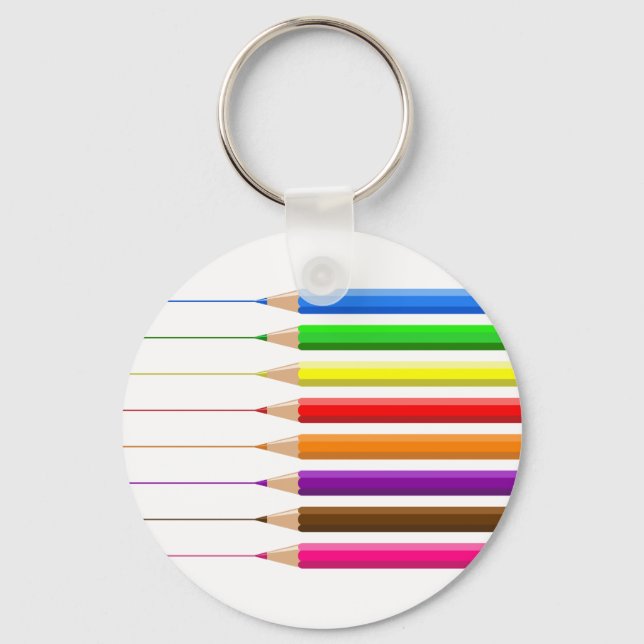 Llavero Lápices de colores (Anverso)