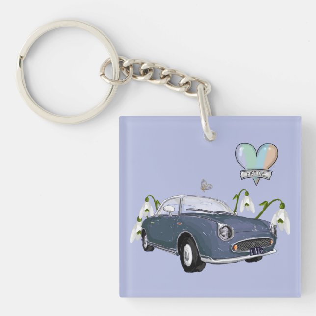 Llavero Lapis Grey Figaro key chain (Frente)