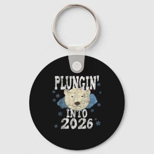Llavero Lar Bear Plunge - Sumergiéndose en el frío de Año 