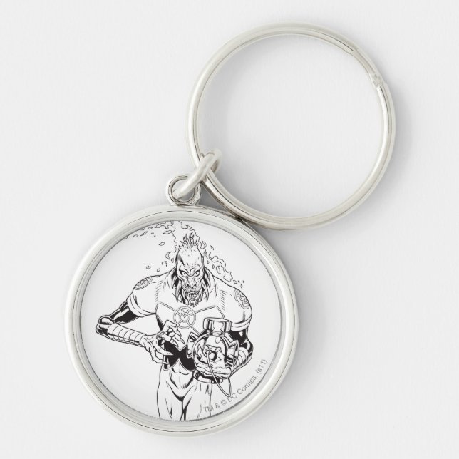Llavero Larfleeze - Agente Naranja 6 (Frente)