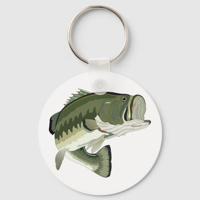 LLAVERO LARGEMOUTH BASS (Anverso)