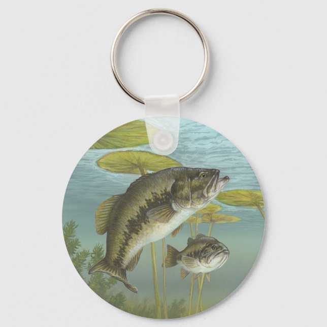 Llavero Largemouth Bass Keychain (Anverso)