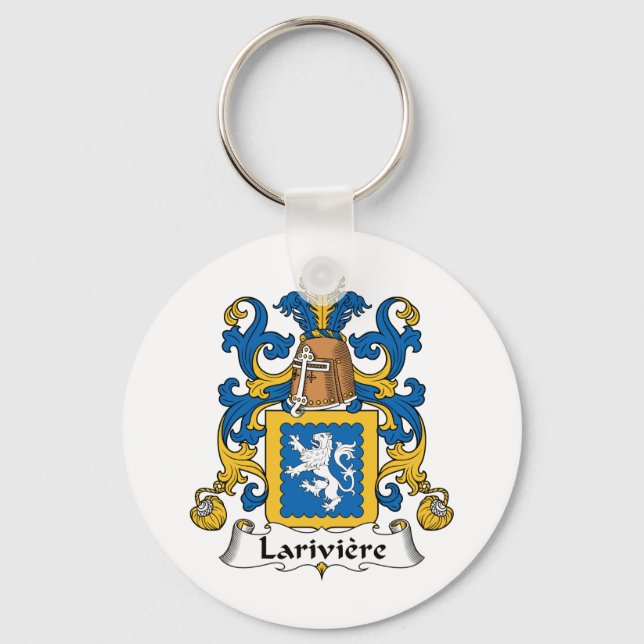Llavero Lariviere Family Crest (Anverso)