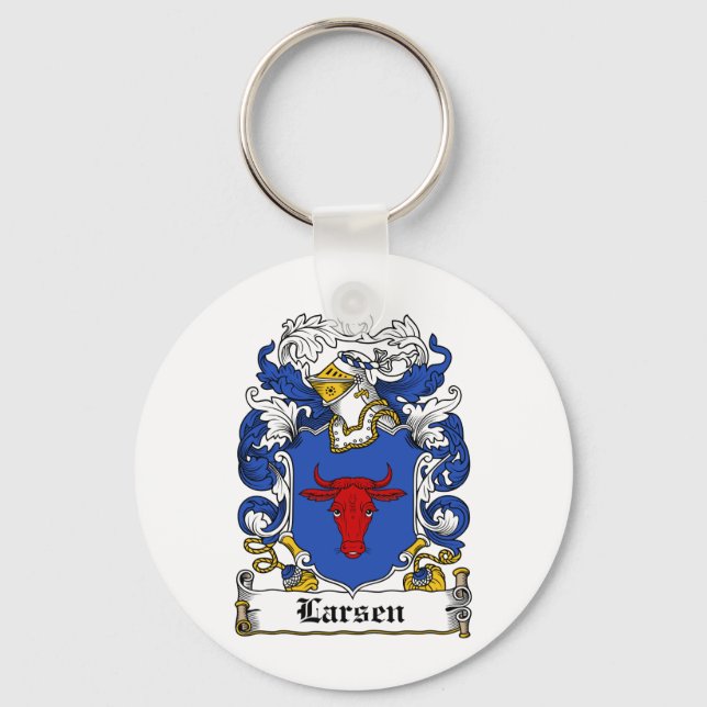 Llavero Larsen Family Crest (Anverso)