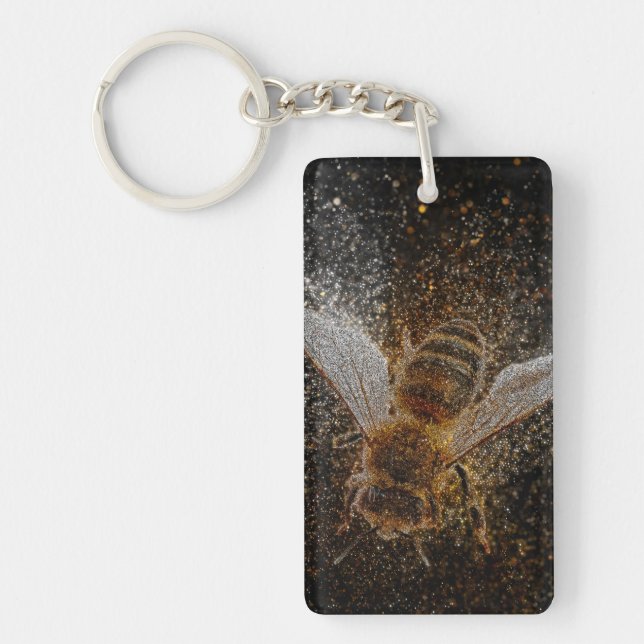 Llavero Las abejas caídas son mágicas (Frente)