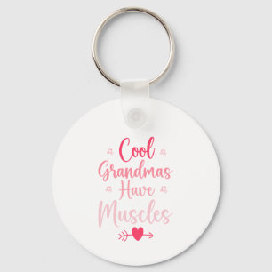 Llavero Las Abuelas Geniales Tienen Músculos 