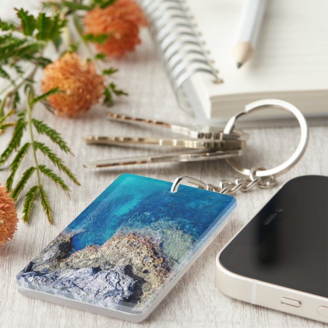 Llavero Las aguas de las Bermudas inspiran al Keychain (Frente Derecha)