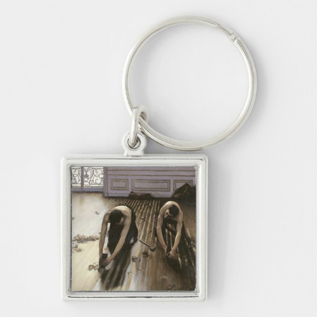 Llavero Las alisadoras del entarimado, 1875 (Frente)