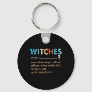 Llavero Las brujas feministas definen a las mujeres con co