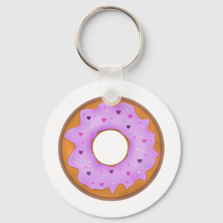 Llavero Las cadenas de claves de amor de Donuts
