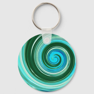Llavero ¡Las cadenas de Personalizado de Sea Swirl se pers