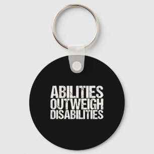 Llavero Las capacidades superan a las discapacidades Educa