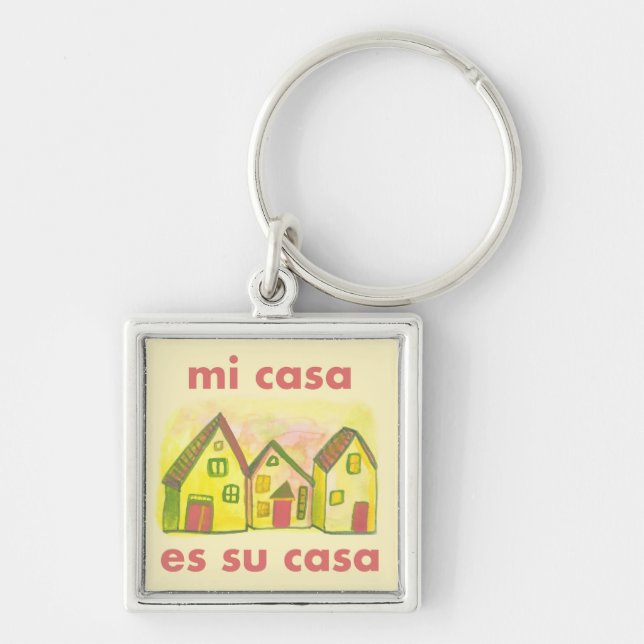 Llavero Las casas acuáticas de MI CASA ES SU CASA son agra (Frente)