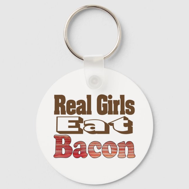 Llavero Las Chicas Reales Comen Tocino (Anverso)