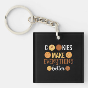 Llavero Las cookies hacen que todo sea mejor