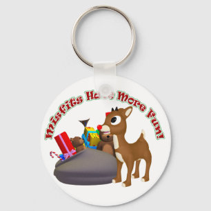 Llavero Las cosas mal encajadas se divierten más