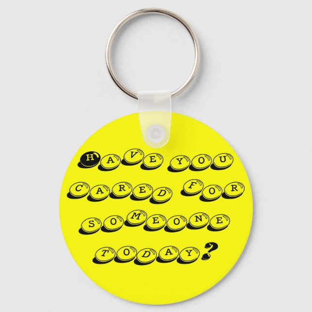 Llavero Las cosas simples (Anverso)