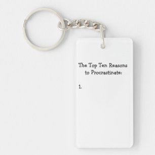 Llavero Las diez principales razones para posponer el Chis