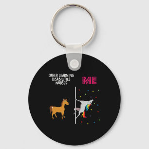 Llavero Las discapacidades de aprendizaje enferman a Unico