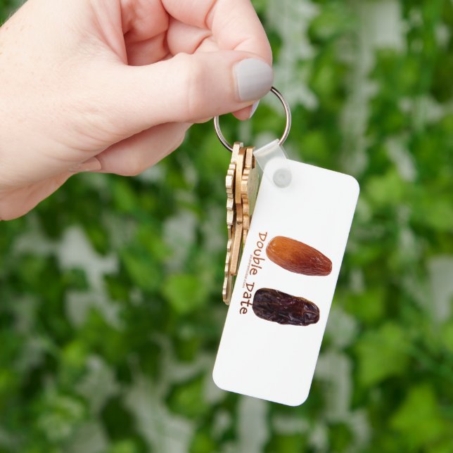 Llavero Las dos citas de SlipperyJoe engullieron ciruelas  (Mano)