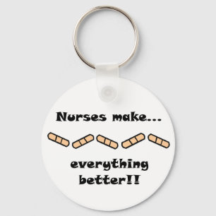 Llavero Las enfermeras hacen todo mejor
