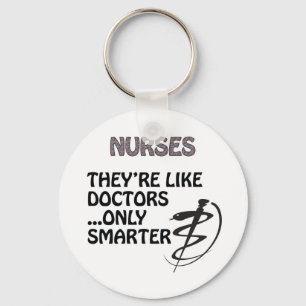 LLAVERO LAS ENFERMERAS SON MÁS ELEGANTES QUE MÉDICOS