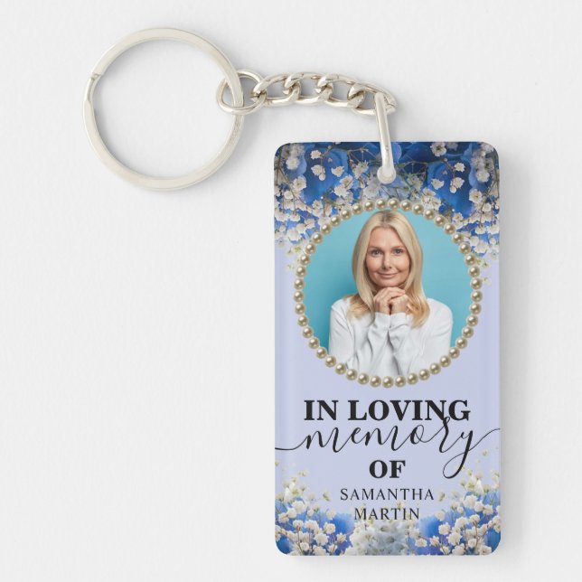 Llavero Las Flores De Daisy Recuerdan La Memoria Amada (Frente)