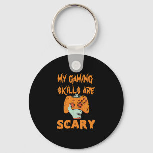Llavero Las habilidades de juego de Halloween de Gamer son