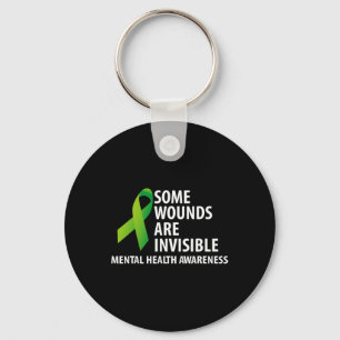 Llavero Las Heridas Son Mes Invisible De Conciencia Sobre