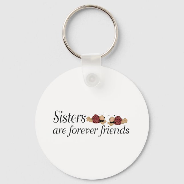 Llavero Las hermanas son siempre amigos (Anverso)