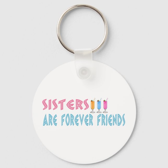 Llavero Las hermanas son siempre amigos (Anverso)