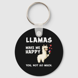 Llavero Las Llamas Me Hacen Feliz. Tú, No Tanto