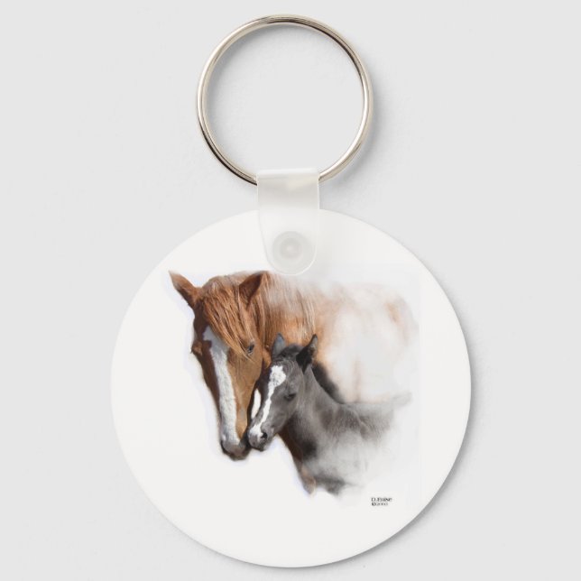 Llavero Las madres aman la cadena de claves (Anverso)