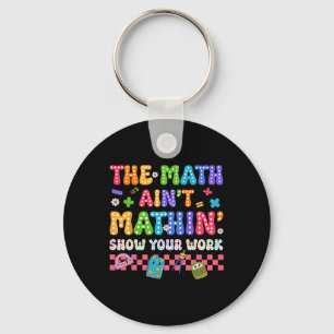 Llavero Las Matemáticas No Son Divertidas Profesor De Vuel