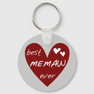Llavero Las mejores camisetas y regalos de Memaw del