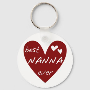 Llavero Las mejores camisetas y regalos de Nanna del