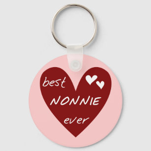 Llavero Las mejores camisetas y regalos de Nonnie del
