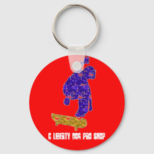 LLAVERO LAS MEJORES TECLAS DE PATINAJE - LLAVES DE COCHE -