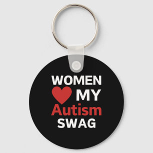 Llavero Las mujeres aman mi autismo swag Chicas divertidos