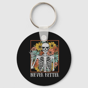 Llavero Las mujeres de Halloween nunca mejor esqueleto Flo