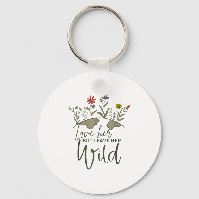 Llavero Las Mujeres La Aman Pero Dejan Sus Flores Graciosa (Anverso)